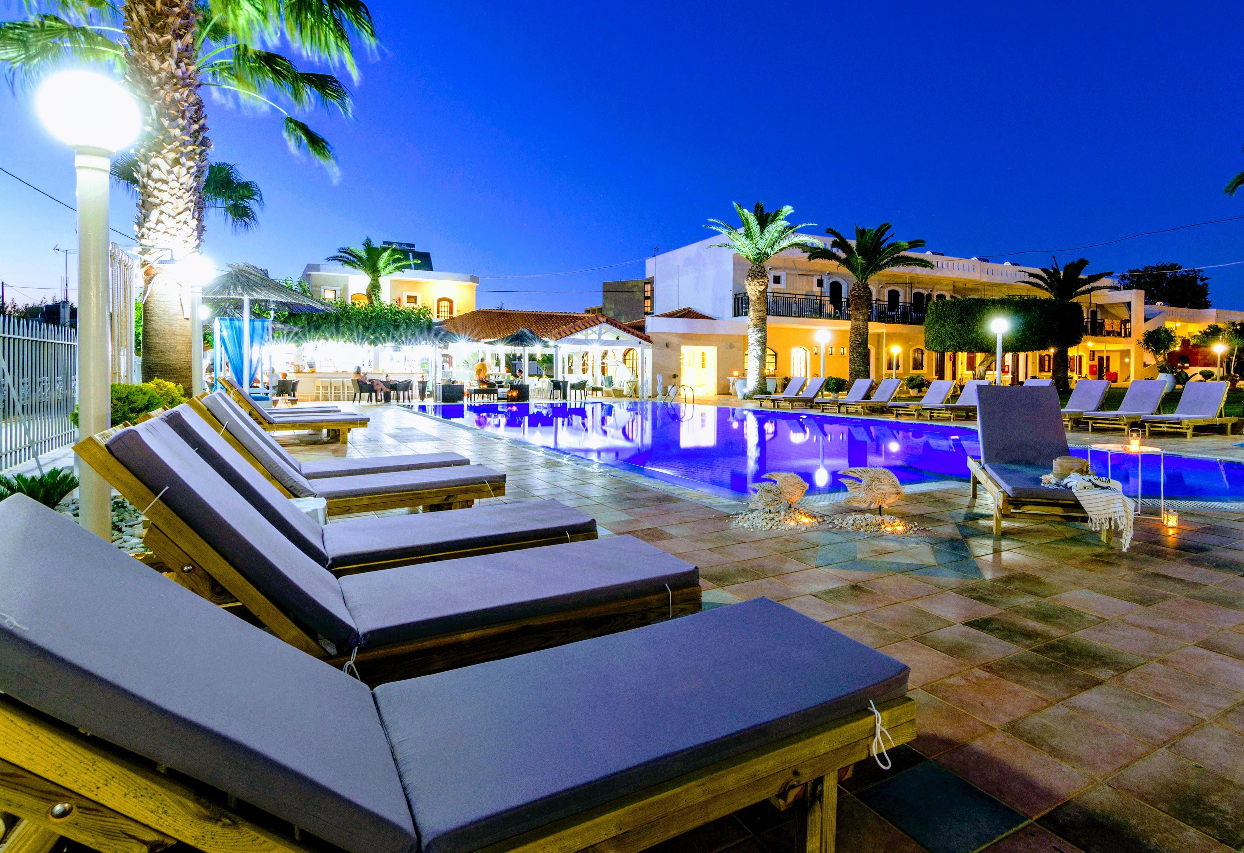 Stelios Gardens Hotel มาเลีย ภายนอก รูปภาพ