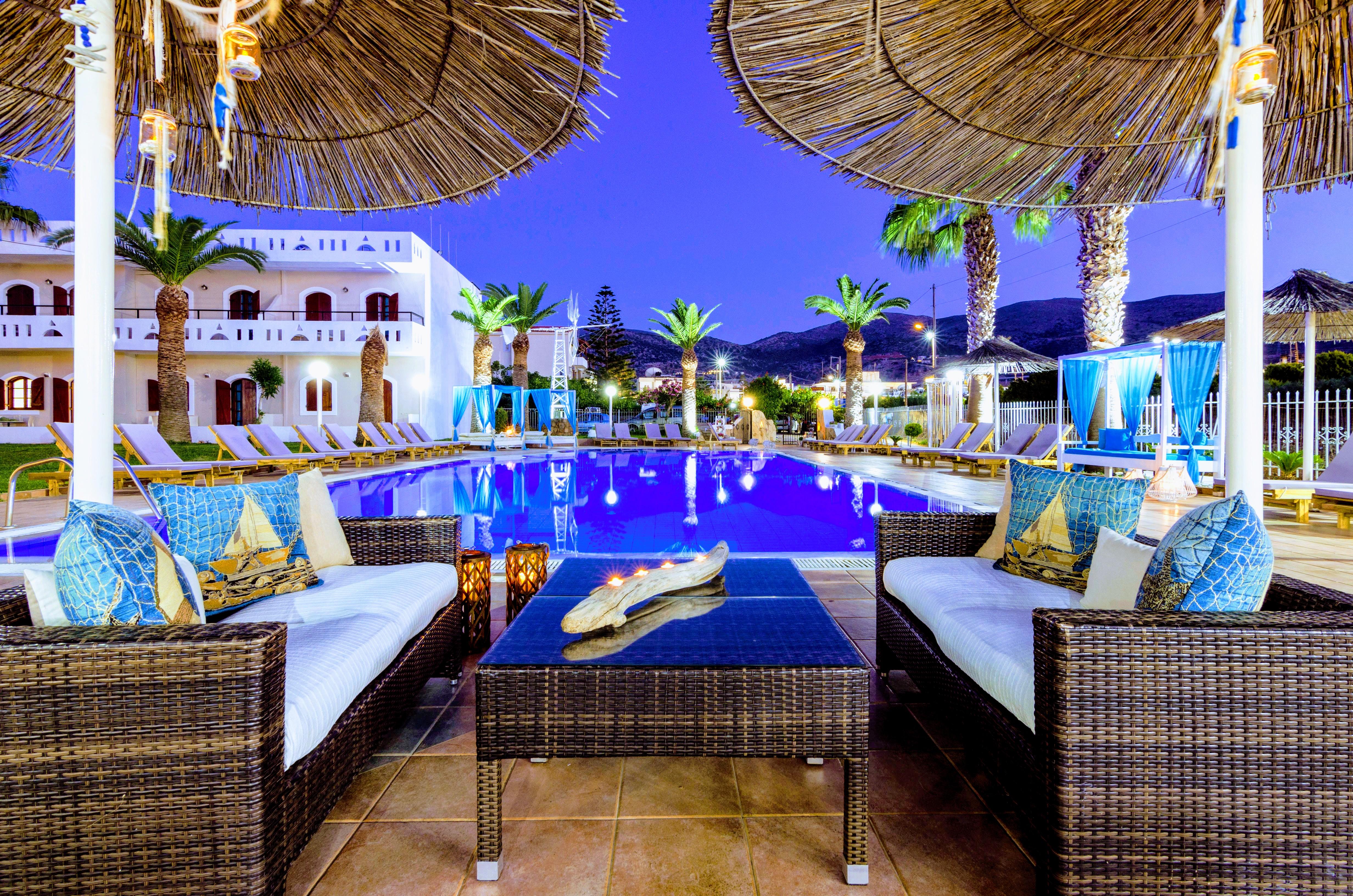 Stelios Gardens Hotel มาเลีย ภายนอก รูปภาพ